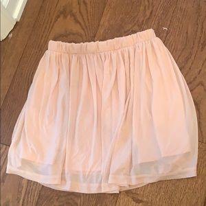 Pink skirt